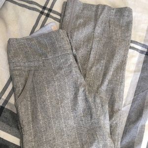 Gray wool pants by Cidra.